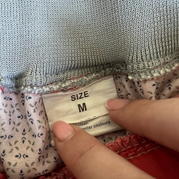 Tansozer Coral Pink Shorts Casual Classic Fit Drawstring Hybrid Shorts Medium - Picture 5 of 15